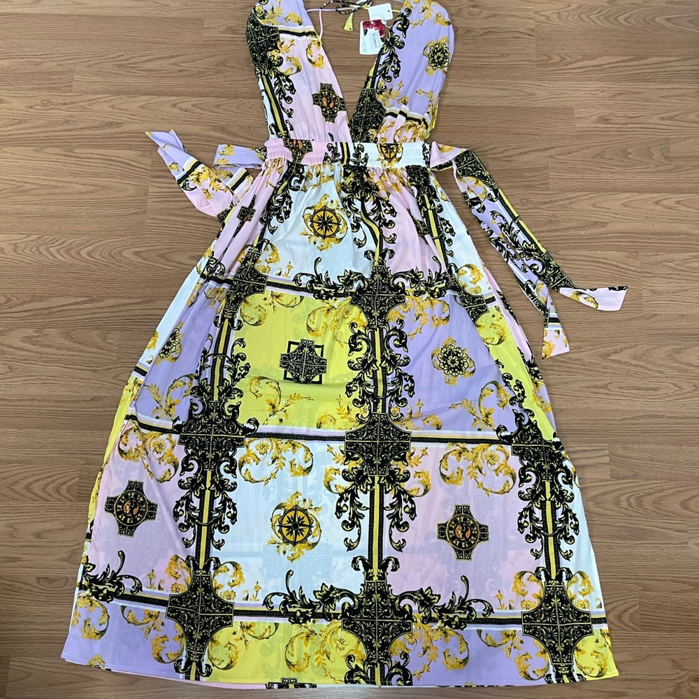 America & Beyond Maxi Dress
